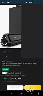 BOAT Speakers Brand new at low price