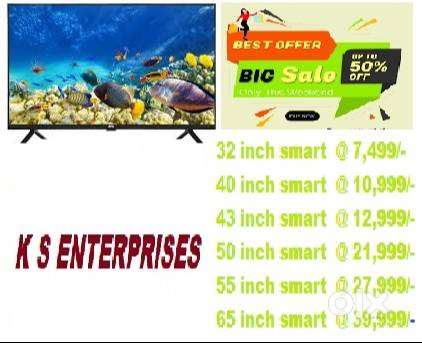 50 INCH SMART LED WITH VOICE COMMAND FEATURE IN 21999/- ONLY