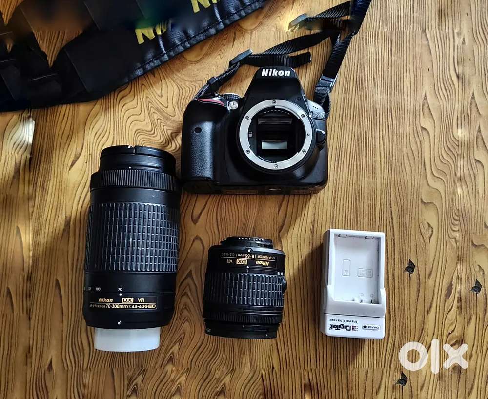 Nikon D3400 (AF-P DX 18-55mm, DX 70-300mm Dual Kit Lens) Digital SLR