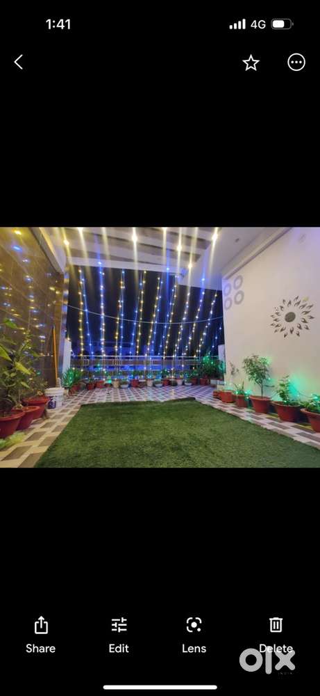 1 ac bedroom big hall with kitchen, for girls bathroom, balcony lbhk