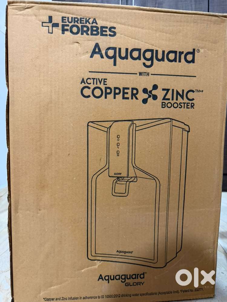 Brand new Aquaguard water purifier Active Copper + Zinc Booster