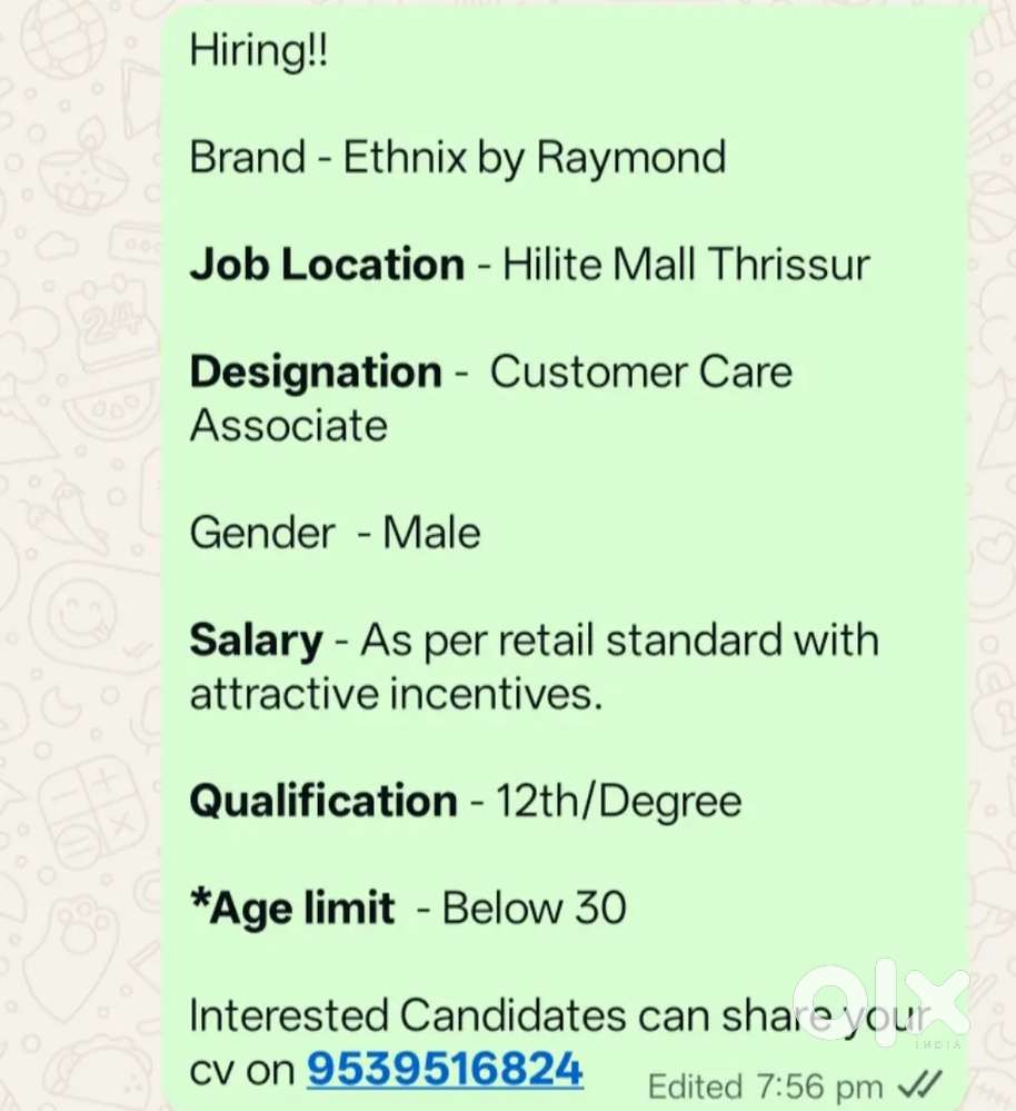 Customer relation officer