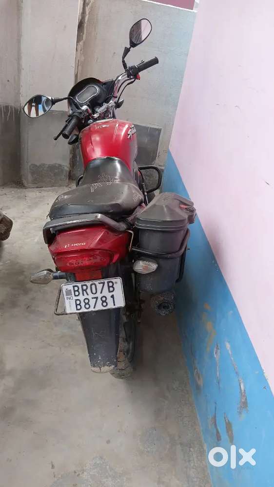 We want to sell of motorcycle