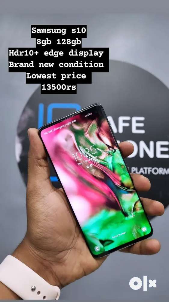 Samsung s10 8gb 128gb brand new condition low price at safezone