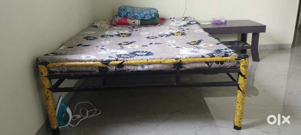 Iron Metal Made Double Bed