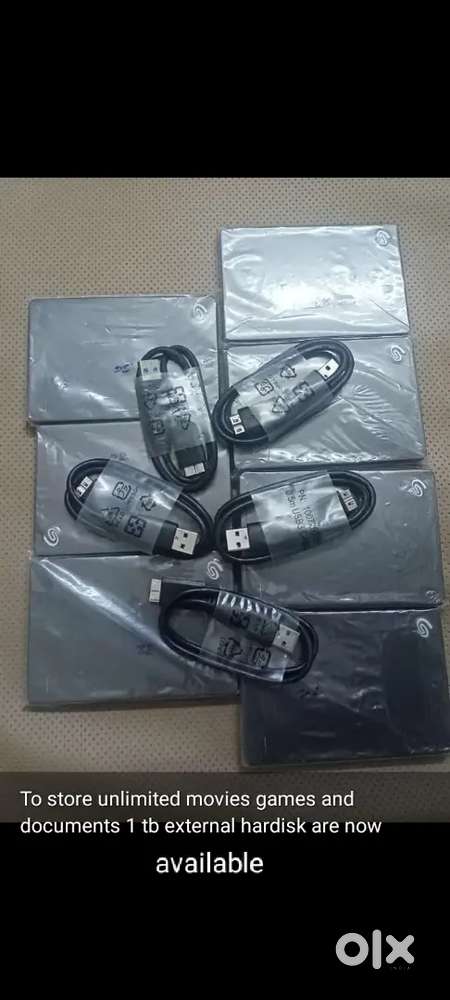 New Seagate External Hard disk