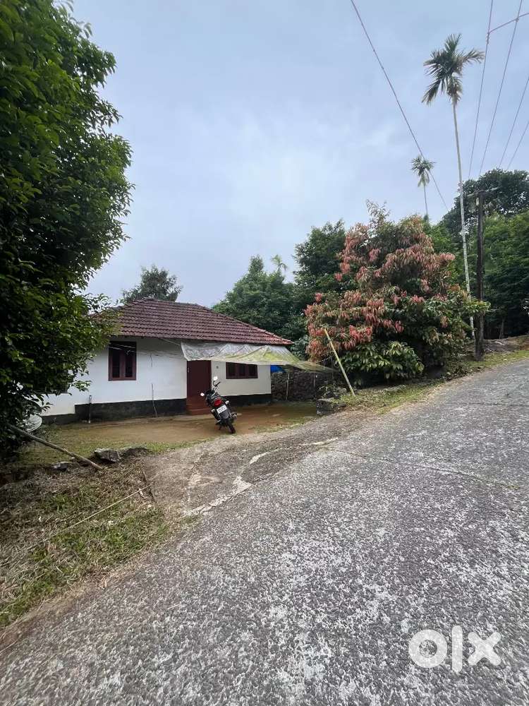 23 cent river side plot with 3 BHK House for sale