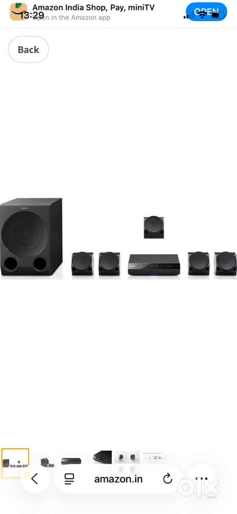 SONY IV-300 5.1 Home theatre sound system