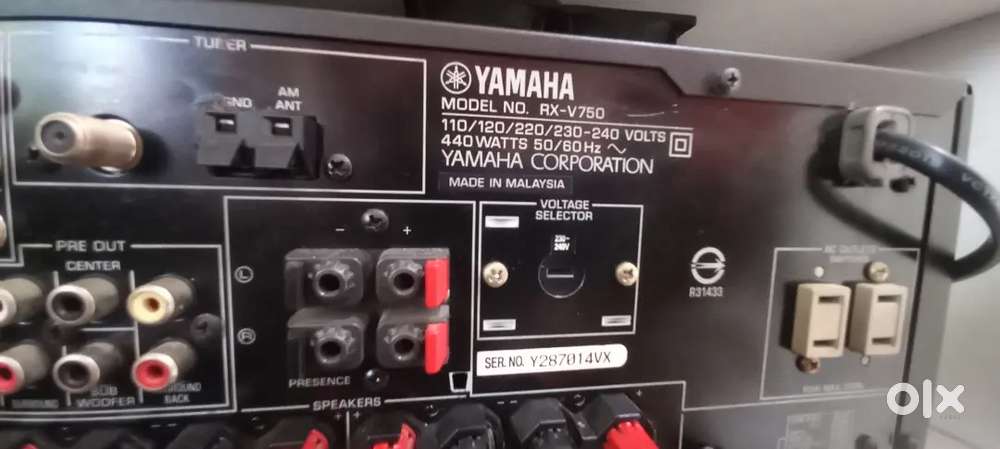 Yamaha  avr  7.1  resiver  mad in  malaysia