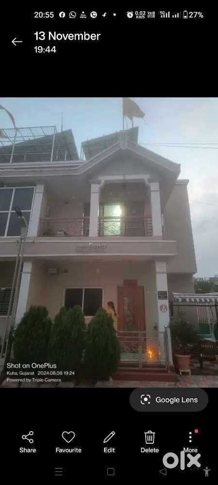 4.5 bhk bungalow for rent in kuha