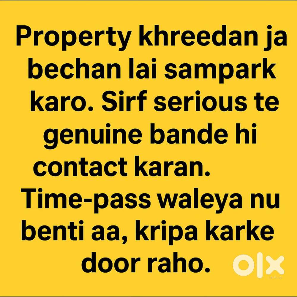 “Property Buy/Sell – Sirf Serious Banda Hi Contact Kare”