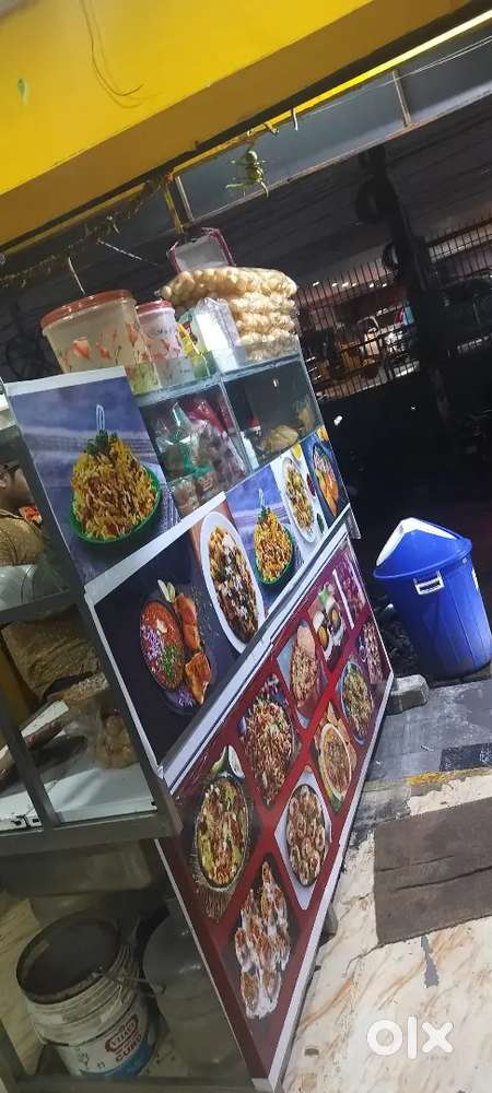 Pani puri counter