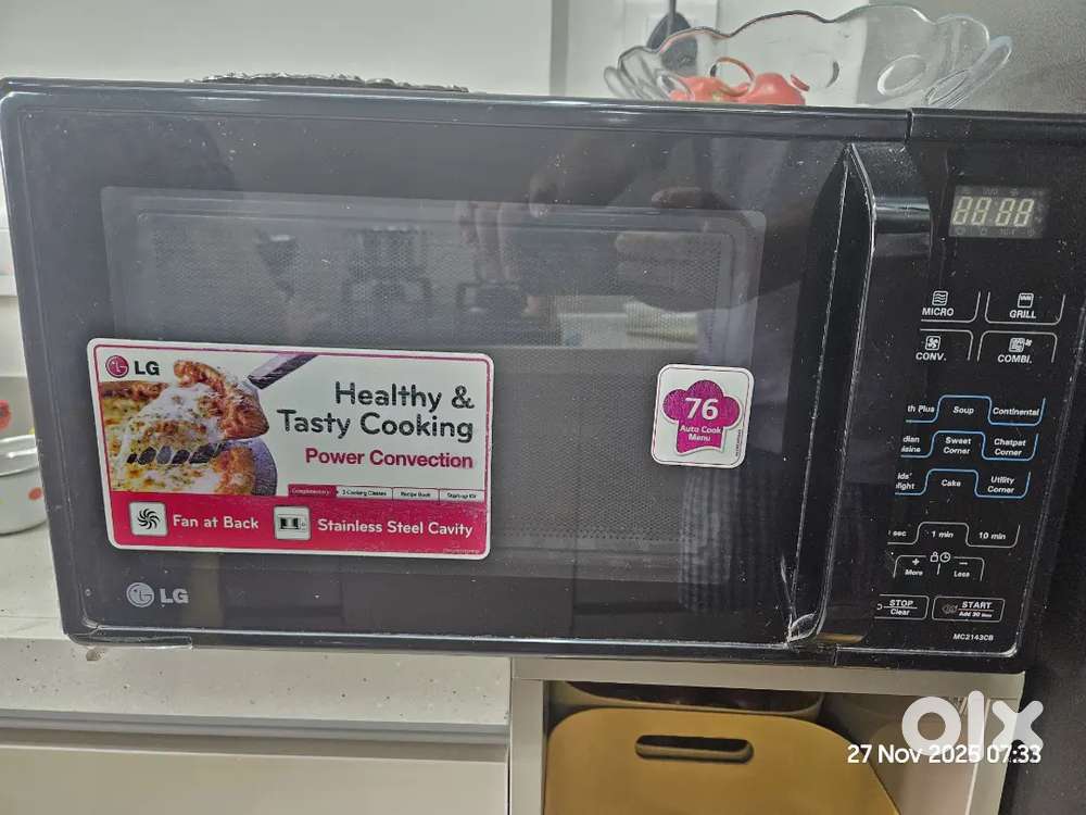 LG 21 litre Microwave Convection Oven