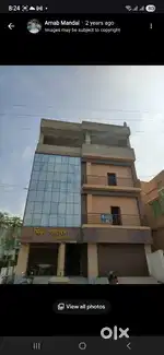Commercial building on road for rent