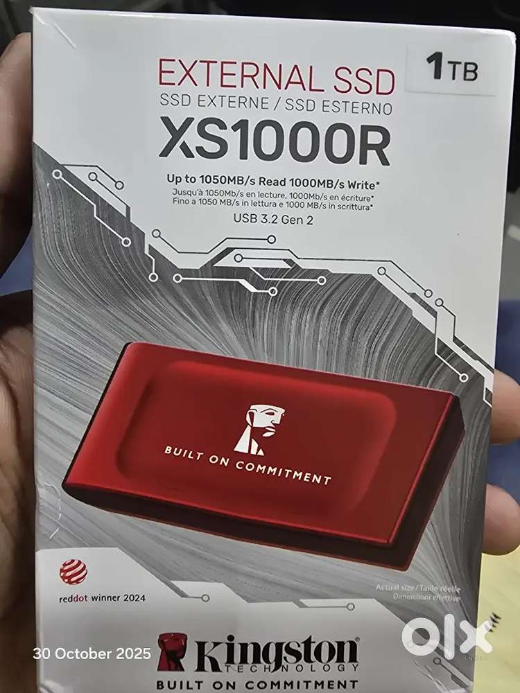External 1TB KINGSTON SSSD