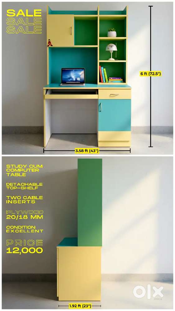 Study cum Computer Table