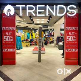 DIRECT JOINING FOR @  TRENDS MALL IN LUCKNOW LOCATION !!