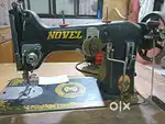 Sewing machine with motor