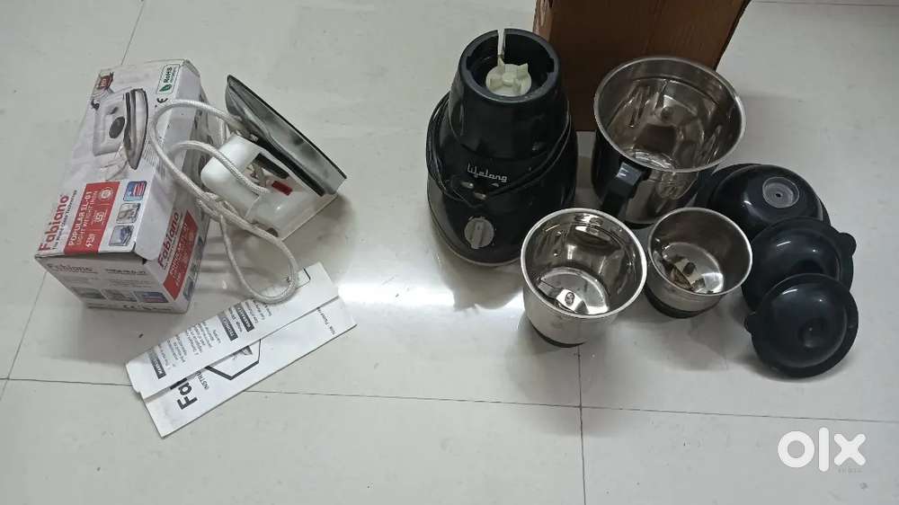Iron & Mixer Grinder
