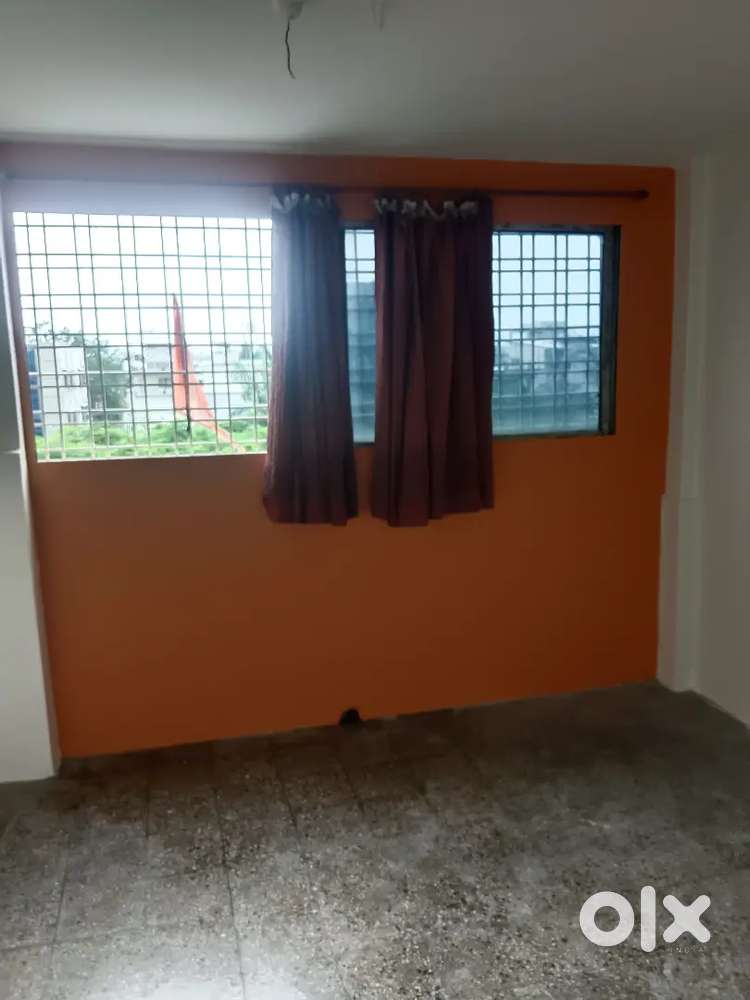 One room on third floor. Furnished. At Trimurti Nagar
