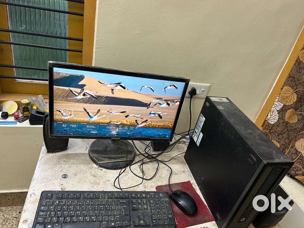 HP i5 4gen PC with 8Gb Ram 1 TB HDD and Samsung 19” Led monitor