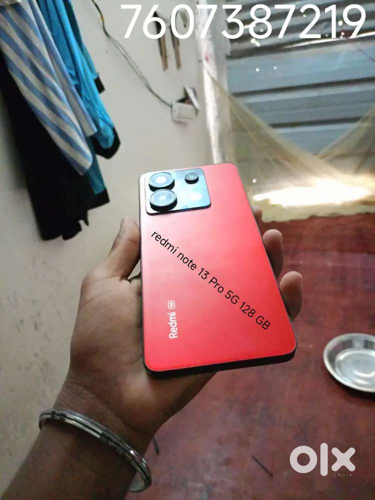Redmi note 13 Pro 5G 128 GB all okay bill box available
