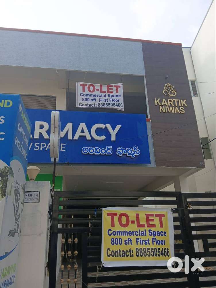 Commercial space for rent at Yapral indus school road