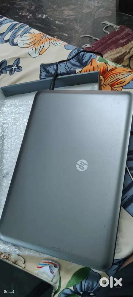 Hp laptop. In good condition.  It was working very good I have another