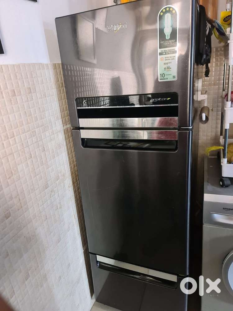 Whirlpool 240L Double Door Fridge – New Compressor, 5Y Warranty, Great
