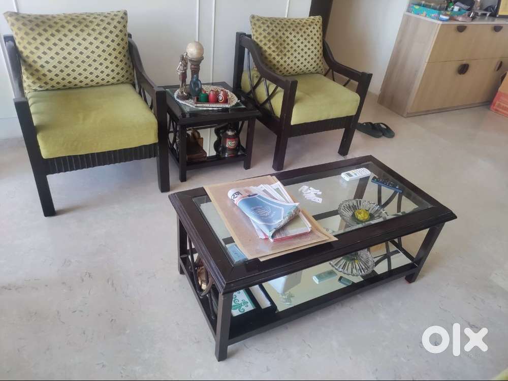 Super sale - Sheesham Sofa (3+1+1 plus center table and 2 side tables)