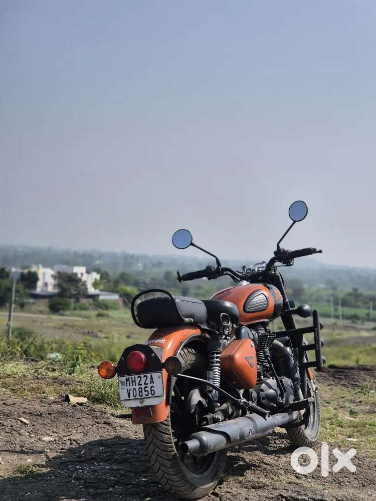 Royal enfield classic 359 orange ember