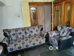 Sofa set foam cushion 3+1 seater