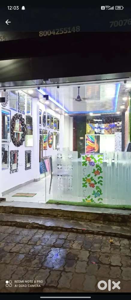 New glass concept jajaipurw lal baglaw ladies ki jarurat hai shop mein