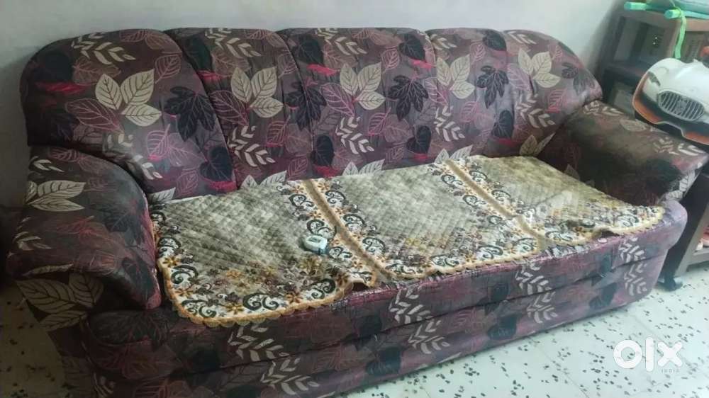 Sofa, dinning table and tea table with chairs at 5000/- only