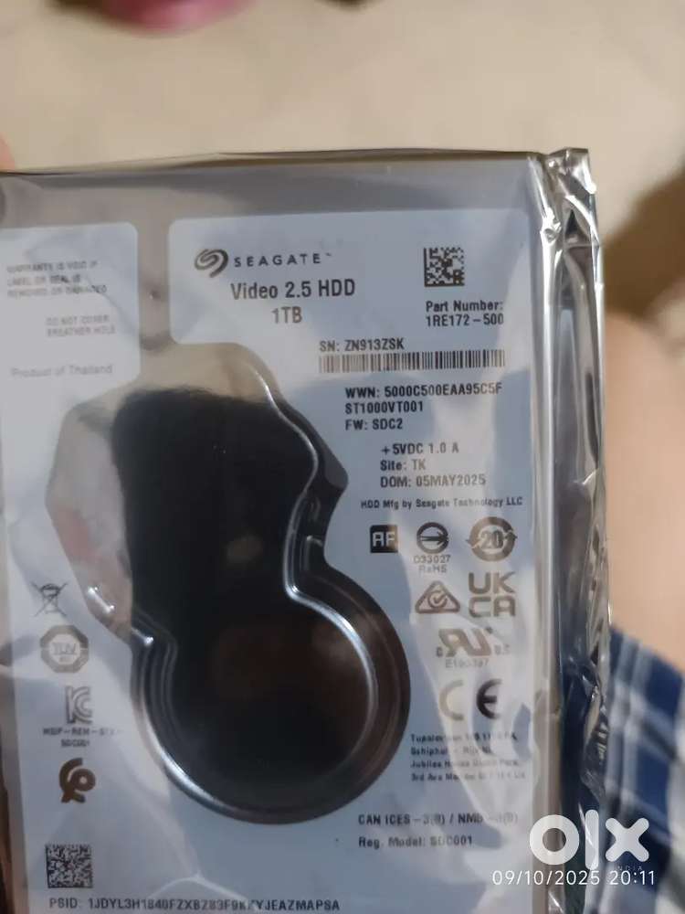 I want to sell  1TB hard disk