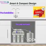 Branded under sink with ro water purifier certified