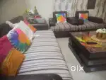 5 seater leather sofa