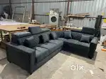 L shape sofa high quality in emi available Aliyar Arham Recliner facto