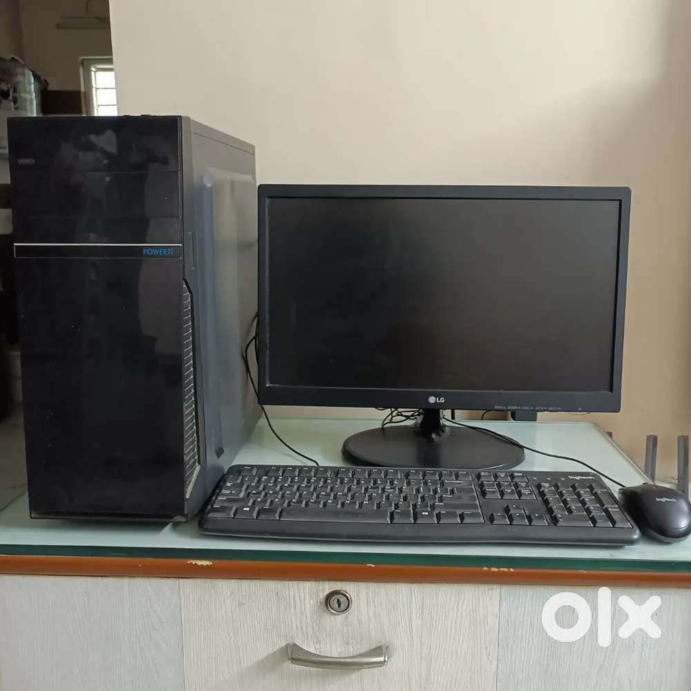 20 inch LG Monitor with assembled CPU for Gaming and Graphics Purposes