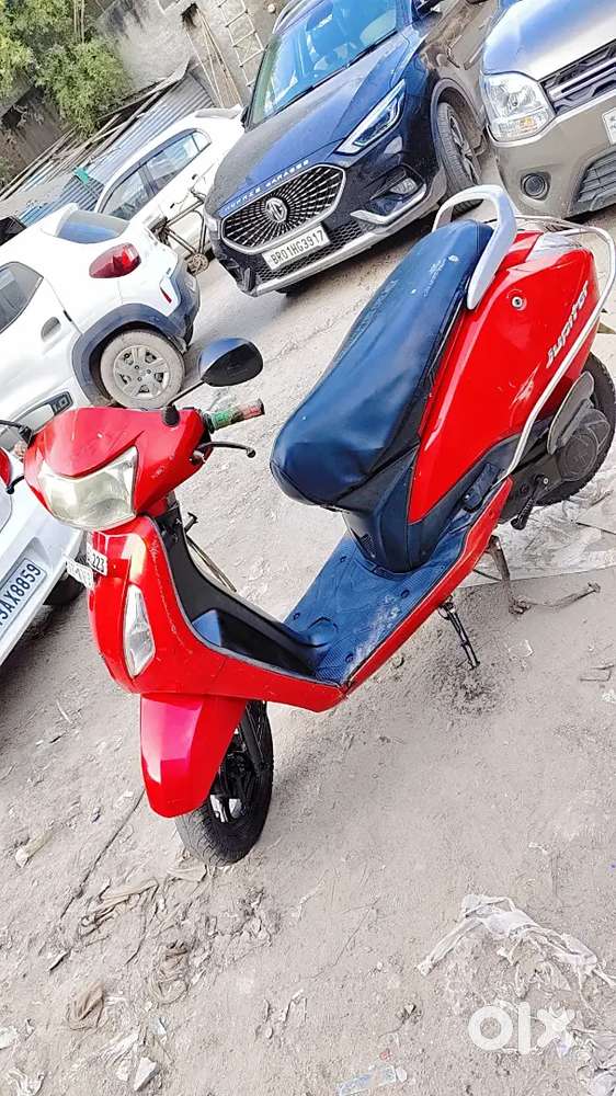 TVs Jupiter zx self start scuty good engine 1st owner up 16 number