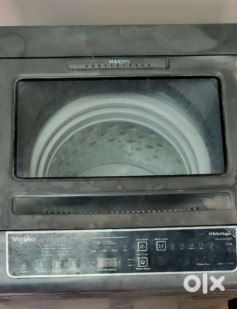 Whirlpool washing machine fully automatic 6.5 kg