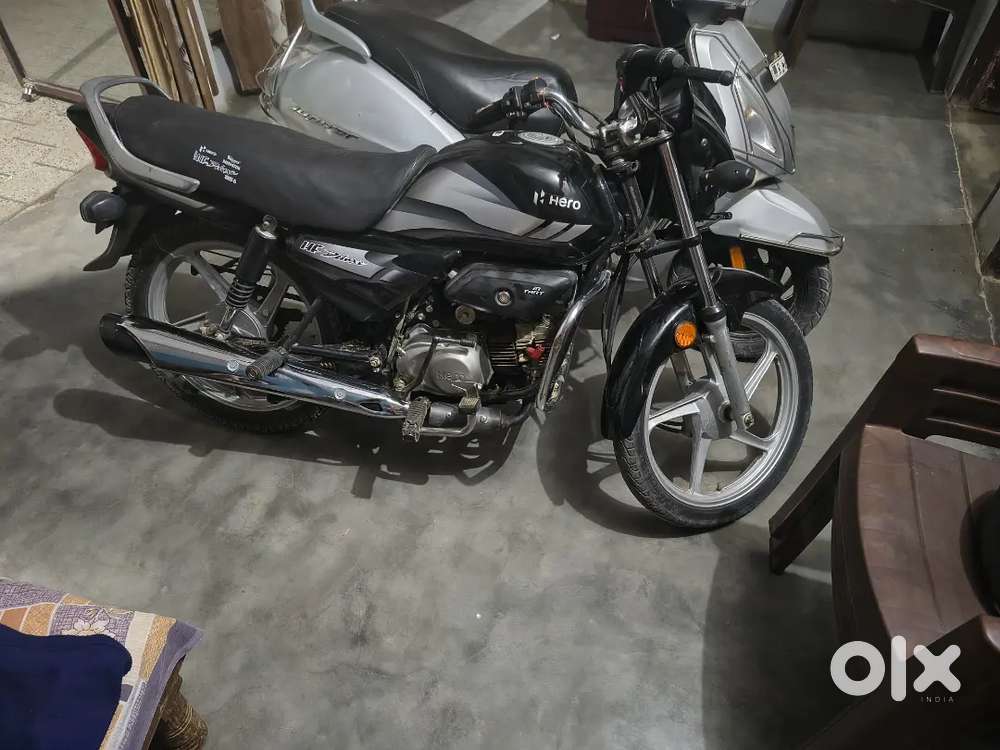 Hero hf Deluxe ak dam ok gaadi h self start