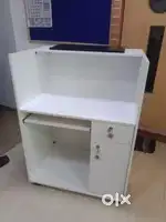 Dark and light reception table brand new