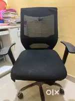 Computer table cum counter with chair