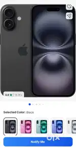 Seal pack iphone 16 128gb teal colour