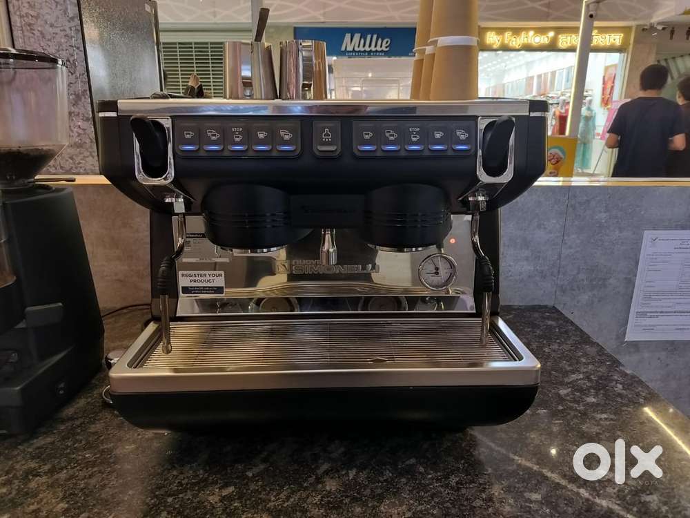 Nuova Simonelli 2 Group Coffee machine and Grinder