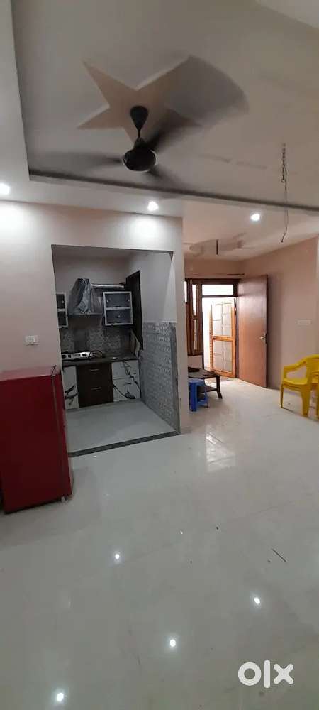 1 bedroom kitchen hall with furniture