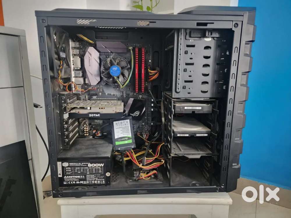 Gaming PC - i5, 16GB RAM, NVIDIA GTX 1050 Ti, 1.28 TB storage, 600W