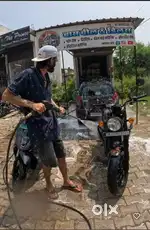 Car washing and detailing job