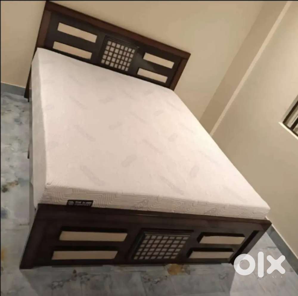 New brand 5/6.5 Queen size bed without storage with 3 year warranty